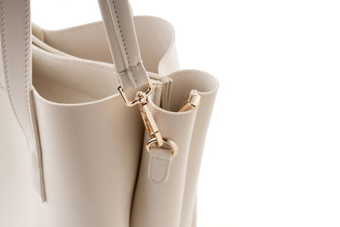 Lucky Bees Bolso Tote 1257 Crema
